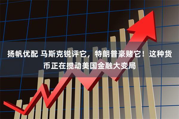 扬帆优配 马斯克锐评它，特朗普豪赌它！这种货币正在搅动美国金融大变局